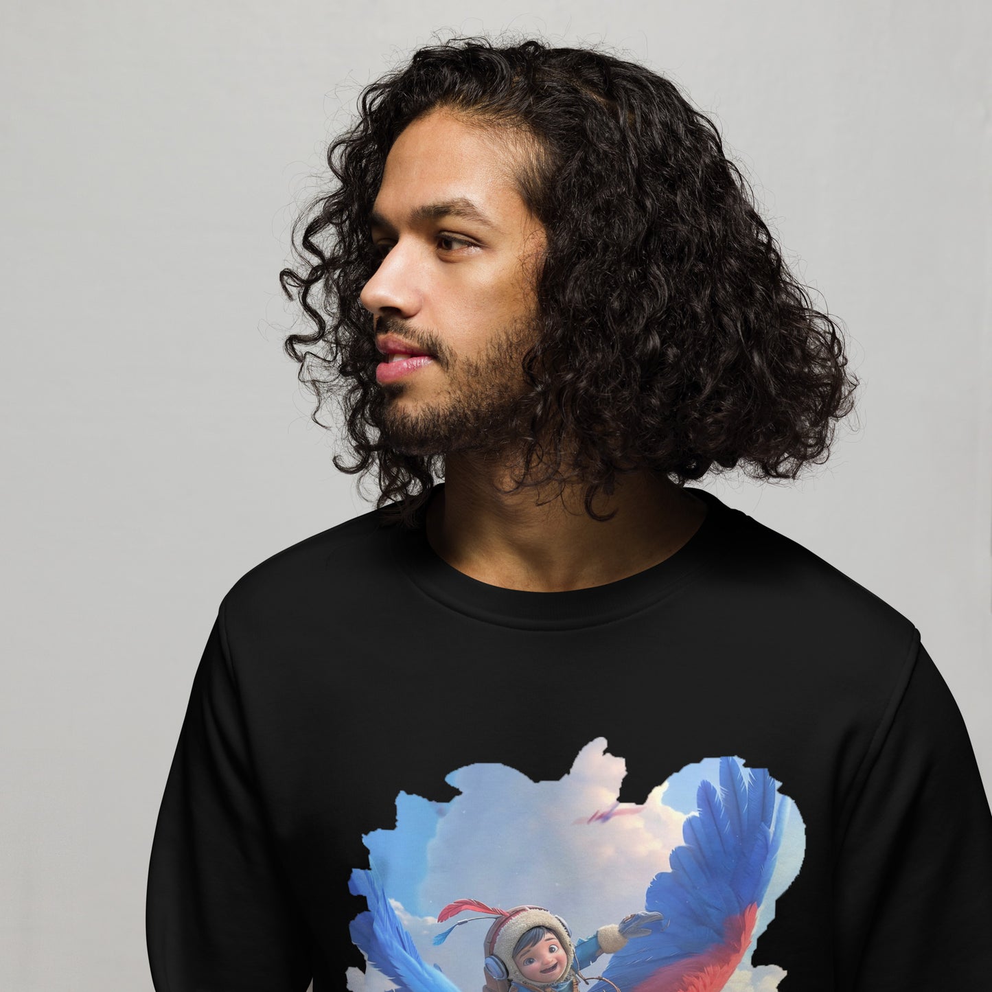 Sudadera Orgánica Unisex "Aventuras en las Alturas"