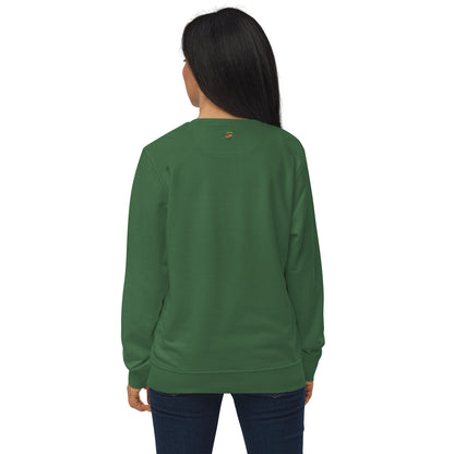 Sudadera Orgánica Adulto Unisex "Cachorro Juguetón"