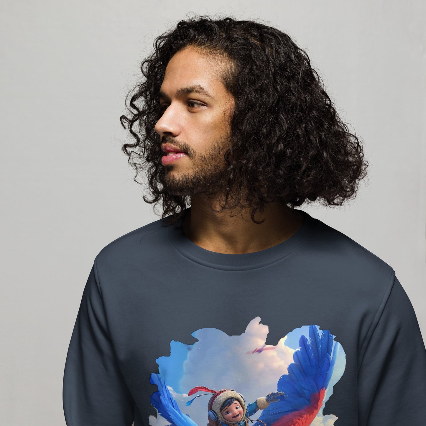 Sudadera Orgánica Unisex "Aventuras en las Alturas"