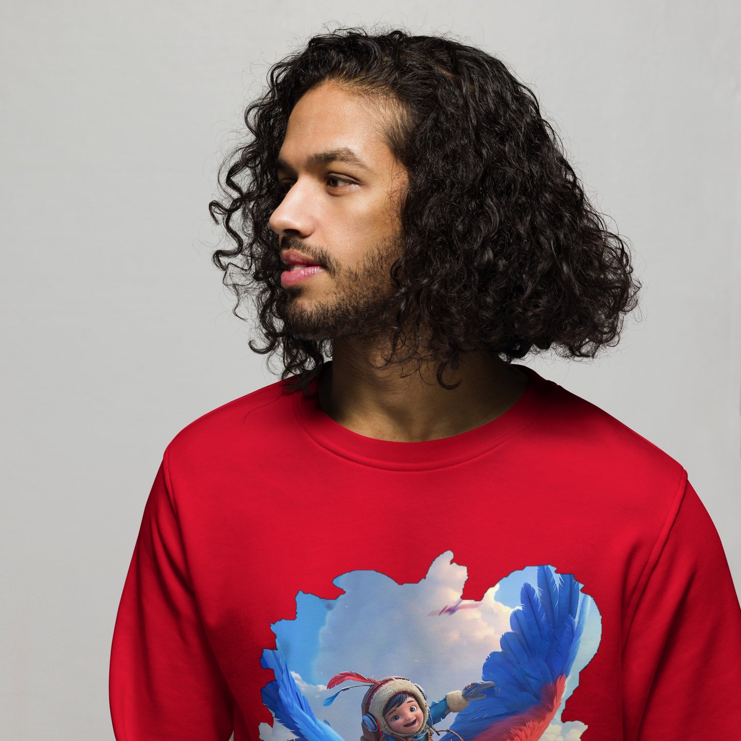 Sudadera Orgánica Unisex "Aventuras en las Alturas"